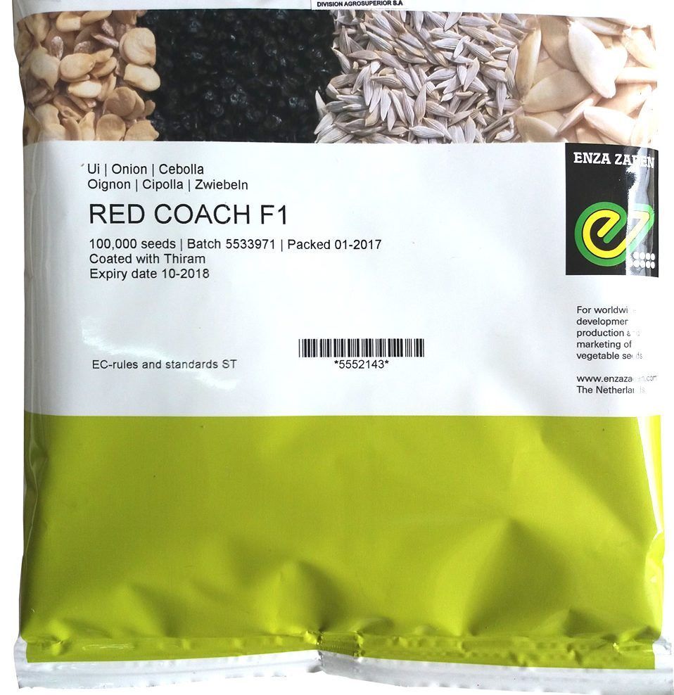 Red Coach F1 Hybrid Onion Seeds